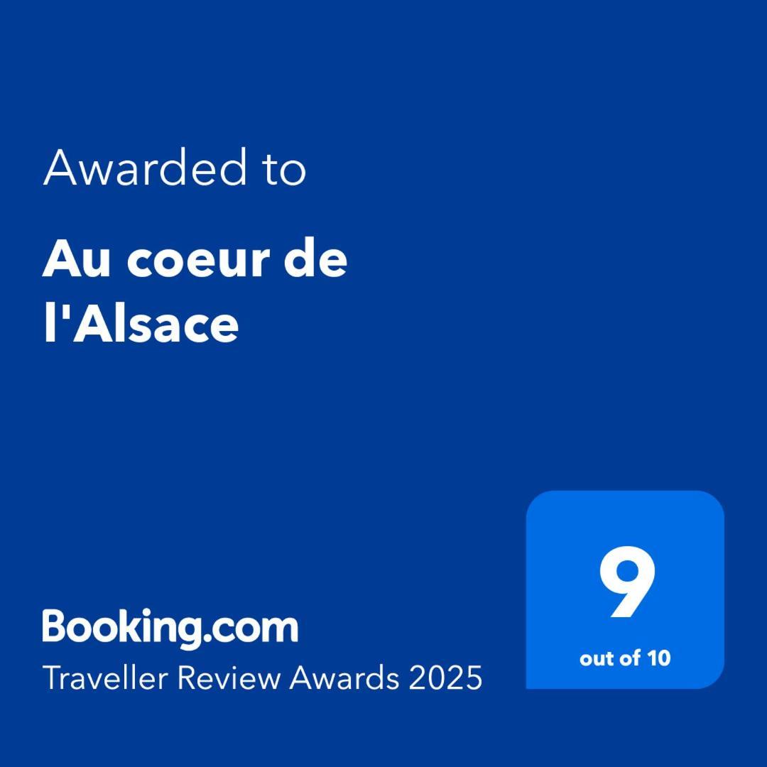Au Coeur De L'Alsace Villa Eschau Exteriör bild